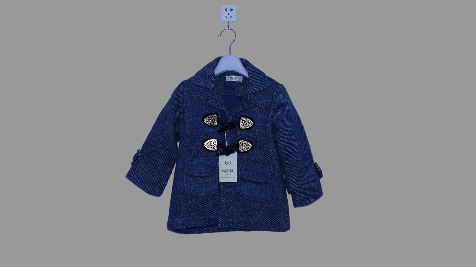 Wool Black Coat - MODST